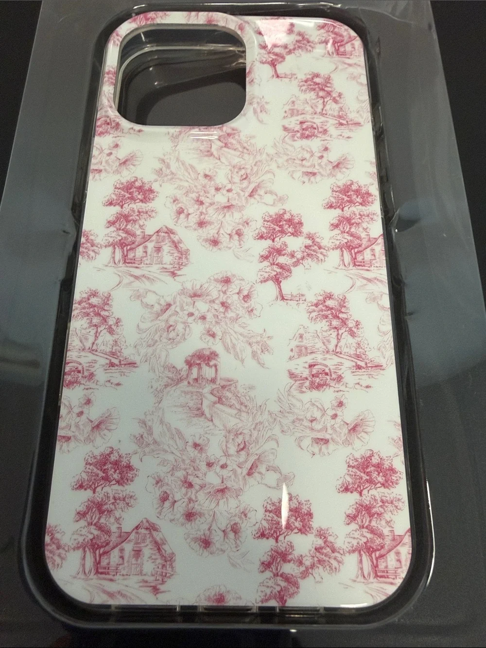 XO Poppy | Vintage Pink Floral iPhone 16 Pro Max MagSafe Case + USB-C Cable 🌸